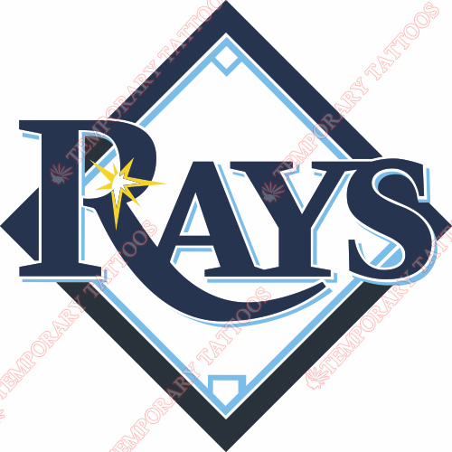 Tampa Bay Rays Customize Temporary Tattoos Stickers NO.1958